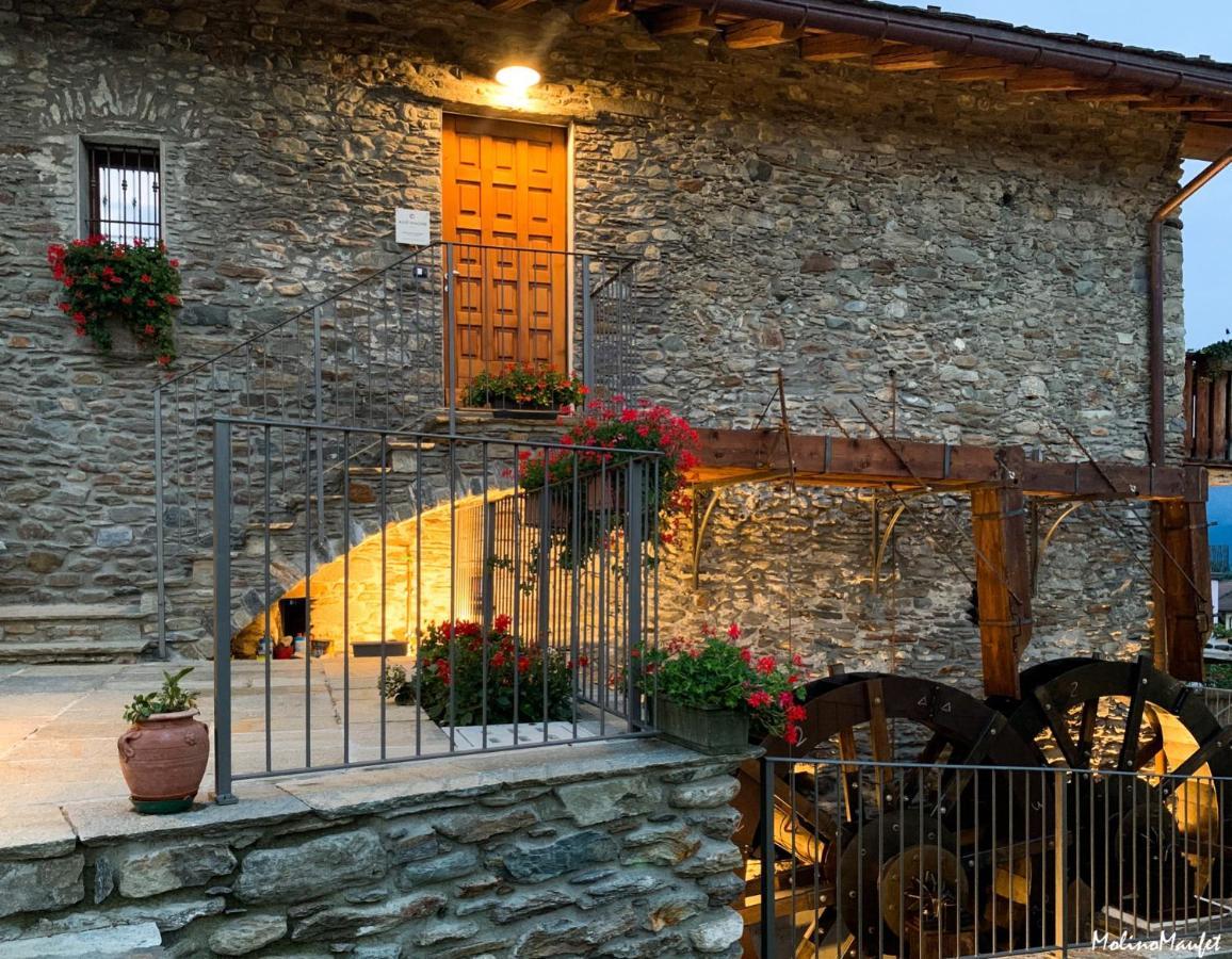La Roggia - Lake Como Heritage Home In Molino Maufet Watermill - Patio On The Garden Colico Eksteriør bilde