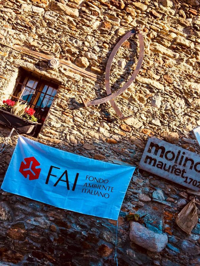 La Roggia - Lake Como Heritage Home In Molino Maufet Watermill - Patio On The Garden Colico Eksteriør bilde